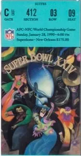 Super Bowl T          Ticket