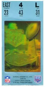 Super Bowl T          Ticket