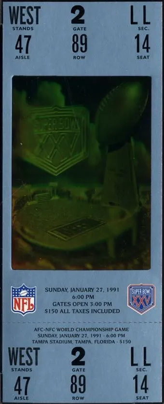 Super Bowl T          Ticket
