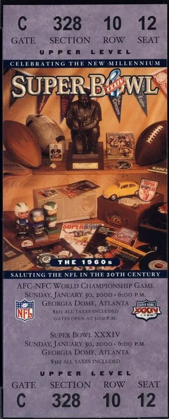 Super Bowl T          Ticket