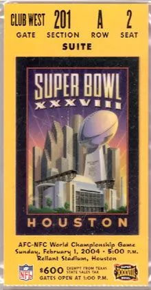Super Bowl T          Ticket