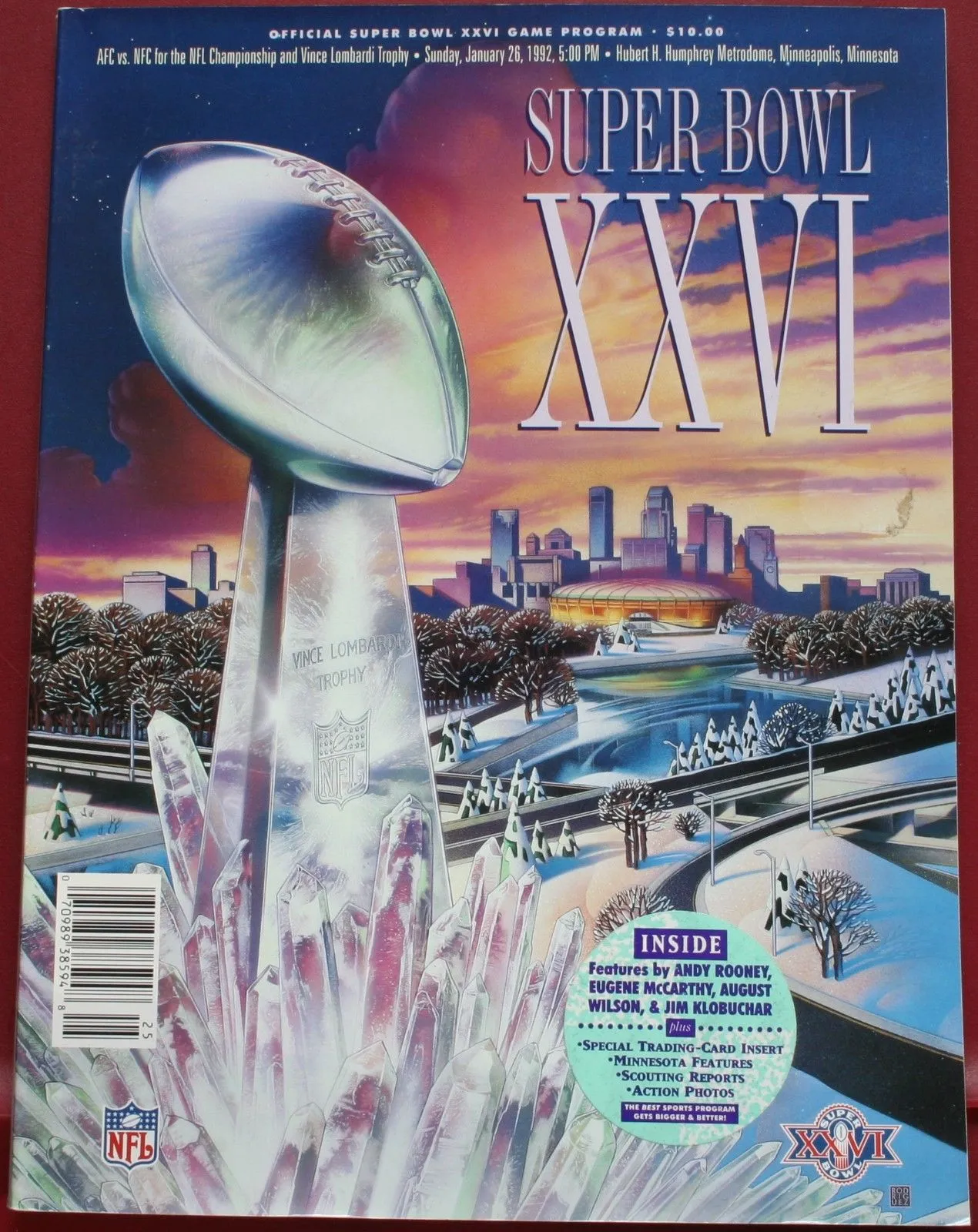 Super Bowl PR         Program