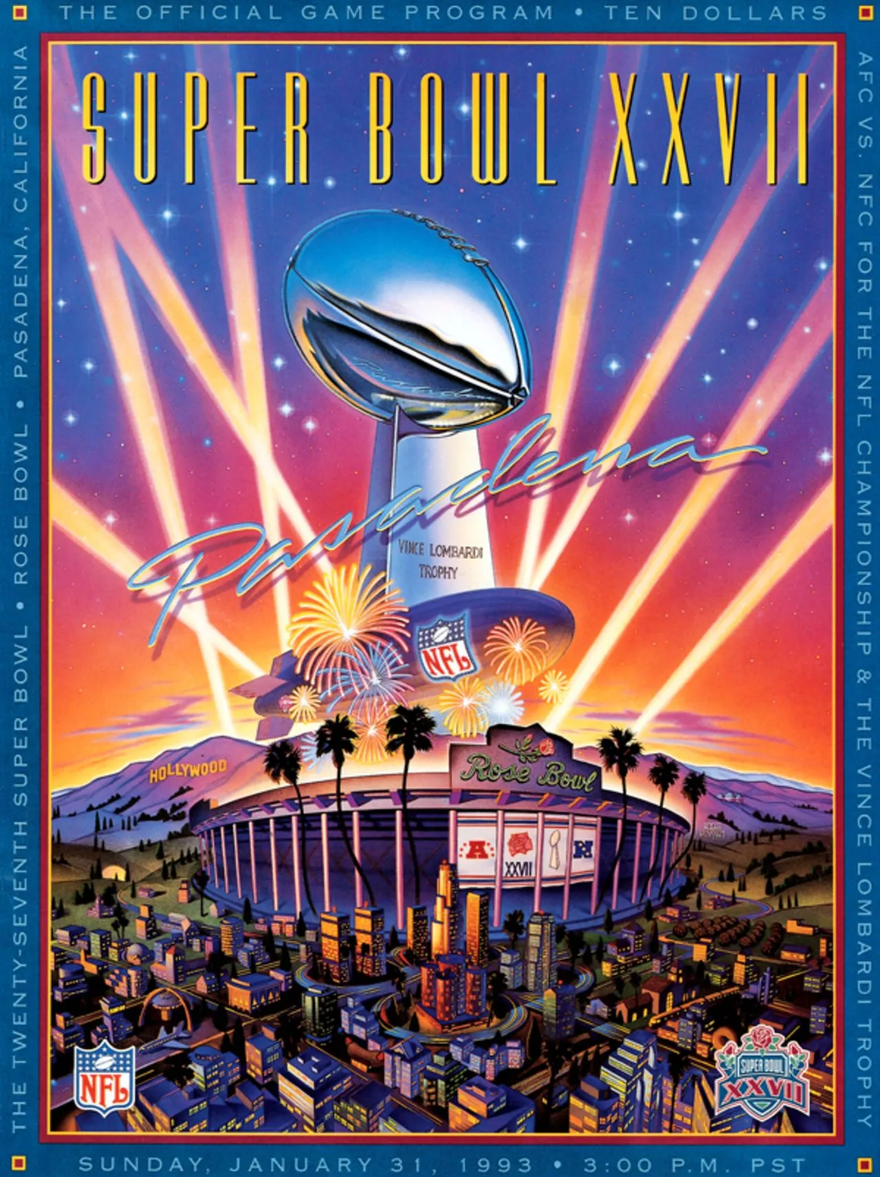 Super Bowl PR         Program