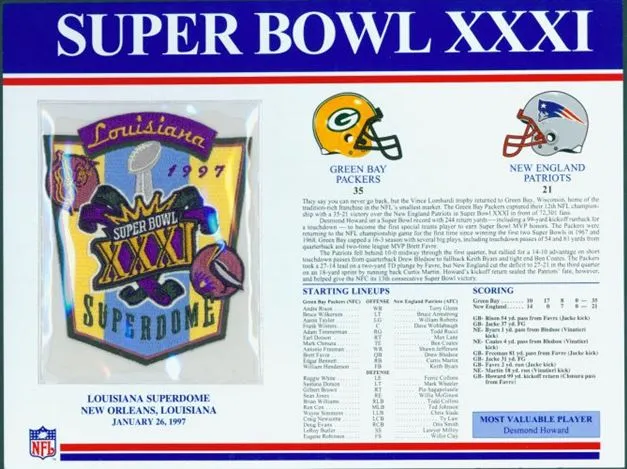 Super Bowl PT         Patch