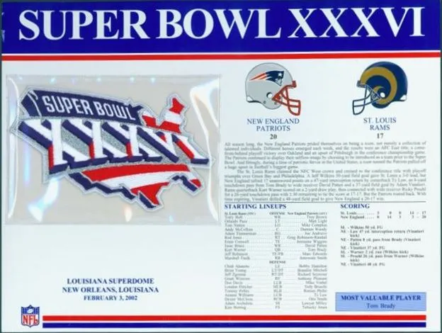 Super Bowl PT         Patch