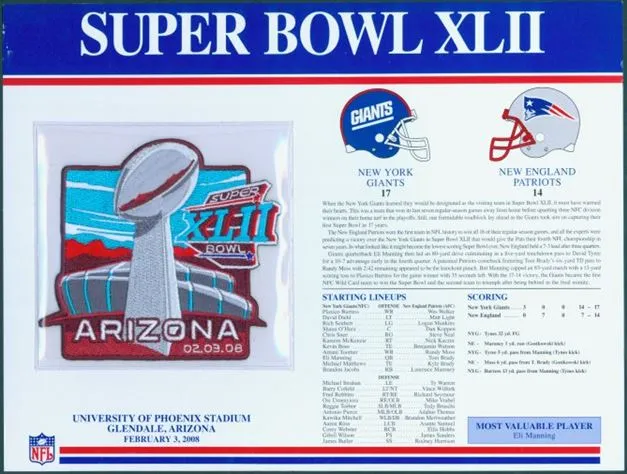 Super Bowl PT         Patch
