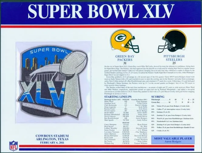 Super Bowl PT         Patch