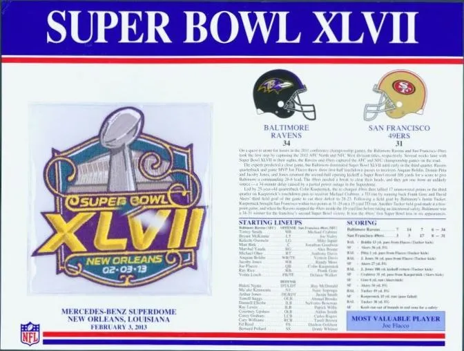 Super Bowl PT         Patch