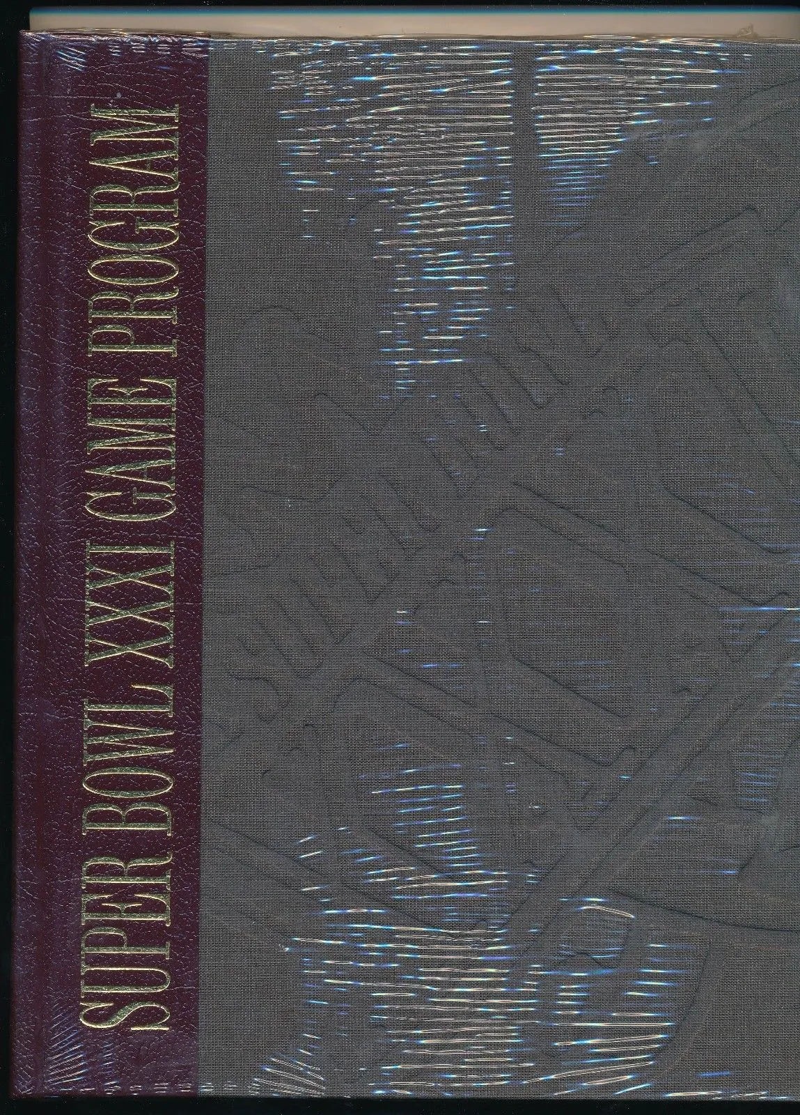 Super Bowl PR         Program