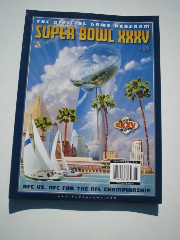 Super Bowl PR         Program