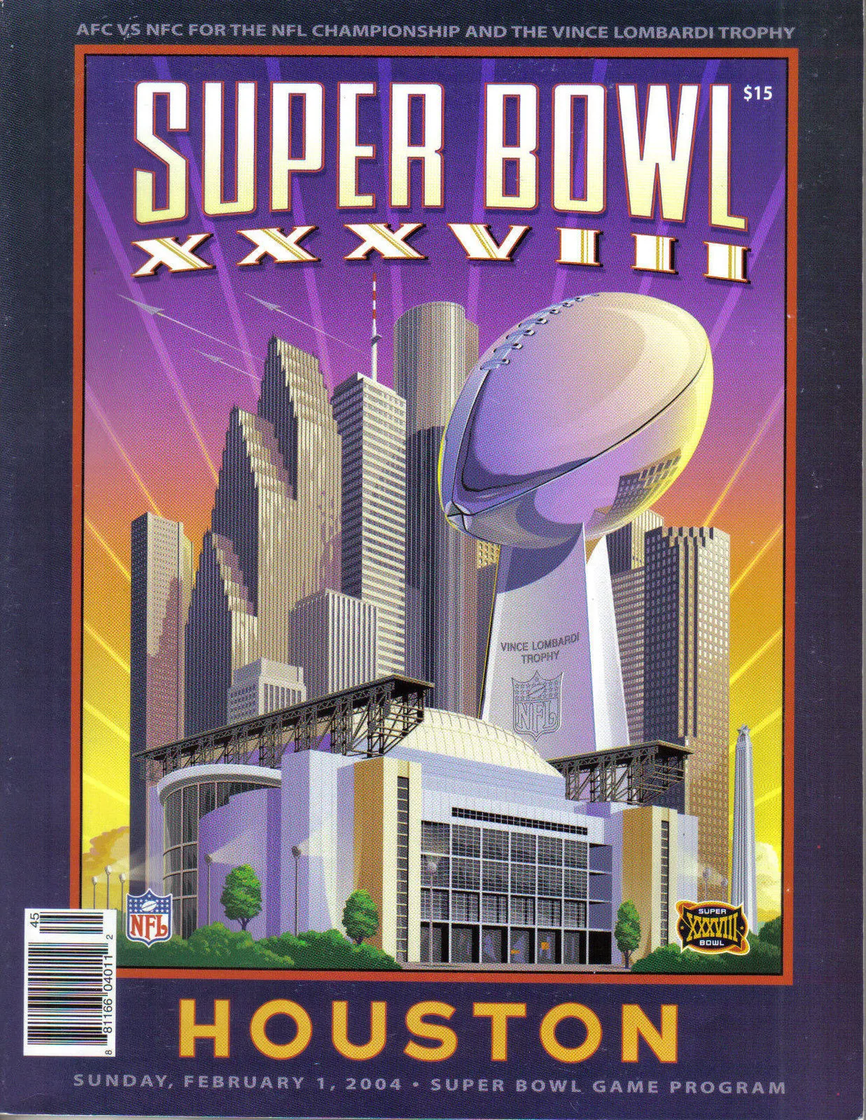 Super Bowl PR         Program
